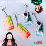 ARETES - TANJIRO Y NEZUKO (Kimetsu No Yaiba)