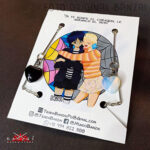 COLLARES DE AMISTAD- MERLINA Y ENID (Wednesday)