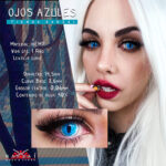 LENTILLAS AZULES FELINAS (Cosplay/Make Up)