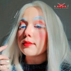 LENTILLAS AZULES GOJO SATORU (Jujutsu Kaisen/Cosplay) - Imagen 2