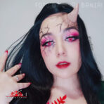 LENTILLAS ROSAS NEZUKO YOKAI (Kimetsu No Yaiba/Cosplay) - Imagen 4