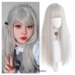 PELUCA - PLATEADA (Cosplay)