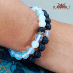 PULSERAS - YIN YANG CUARZO (Yokai) - Imagen 8