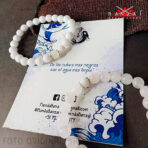 PULSERAS - YIN YANG CUARZO (Yokai) - Imagen 2