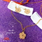SET FLOR DE SAKURA | ARETES Y COLLAR (Magic Girl) - Imagen 5