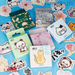 STICKERS BANZAI (Anime - Geek - Flores - Animales)
