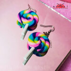 ARETES - PALETA DE CARAMELO (Kawaii) - Imagen 3