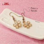 ARETES - FLOR DE CEREZO (Kawaii) - Imagen 4