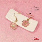 ARETES - FLOR DE CEREZO (Kawaii) - Imagen 3