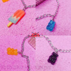 SET OSITOS DE GOMITA | COLLAR Y ARETES (Kawaii) - Imagen 6