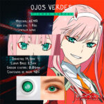 LENTILLAS VERDE BRILLANTE (Cosplay/Make Up)