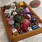 JUEGOS DE DADOS DE ROL (Set de 7 o 10 dados)