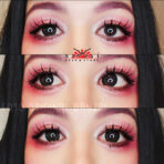 LENTILLAS NEGRAS DOLL (Cosplay/Make Up/Look dramático ojos de muñeca) - Imagen 6