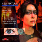 LENTILLAS AZUL NATURAL (Look Suave y Realista)