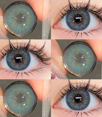 LENTILLAS AZUL NATURAL (Look Suave y Realista)