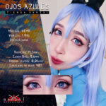 LENTILLAS AZULES (Para un look Douyin/Make up)