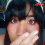 LENTILLAS ROJAS VAMPIRE RED (Cosplay/Make Up/Look Dramático) - Imagen 6