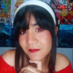 LENTILLAS ROJAS VAMPIRE RED (Cosplay/Make Up/Look Dramático) - Imagen 2