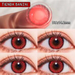LENTILLAS ROJAS VAMPIRE RED (Cosplay/Make Up/Look Dramático) - Imagen 4
