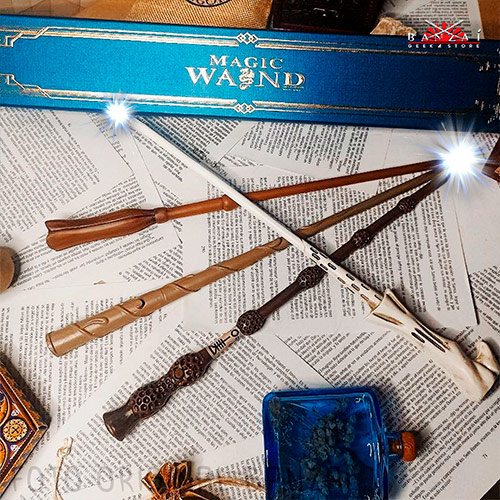 VARITAS DE LUZ - HOGWARTS (Harry Potter)