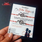 PULSERAS PARA PAREJAS - HILO ROJO DEL DESTINO - Imagen 6