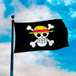 BANDERA PIRATA MUGIWARA (Inspirado en One Piece)