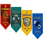 BANDERINES HOGWARTS (Inspirado en Harry Potter)