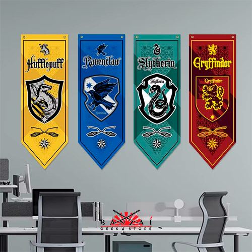 BANDERINES HOGWARTS (Harry Potter)
