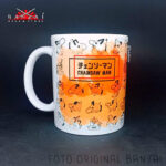 TOMATODO Y TAZA SUBLIMADA - POCHITA (Inspirada en Chainsaw Man)