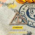 COLLAR | LLAVERO - RELIQUIAS DE LA MUERTE (Harry Potter)
