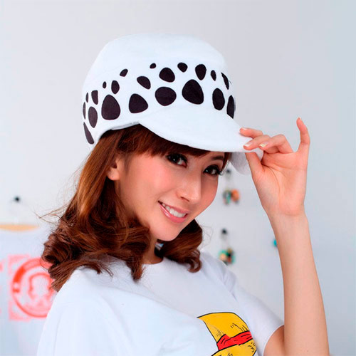 GORRO - TRAFALGAR LAW (Inspirado en anime One Piece)