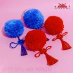 GANCHOS - POMPONES DE LA SUERTE (Asian Style)