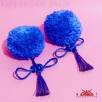 GANCHOS - POMPONES DE LA SUERTE (Asian Style) - Imagen 5