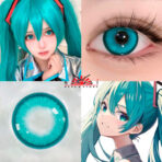 LENTILLAS AZUL TURQUESA (Cosplay/Make Up) - Imagen 5