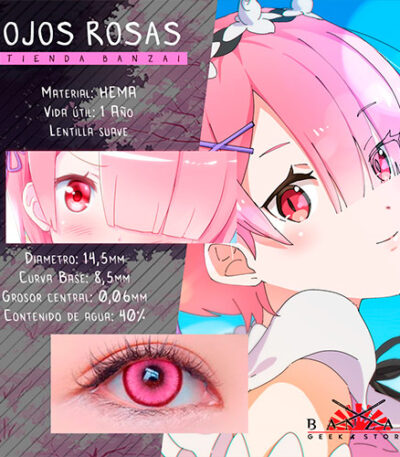 LENTILLAS ROSAS