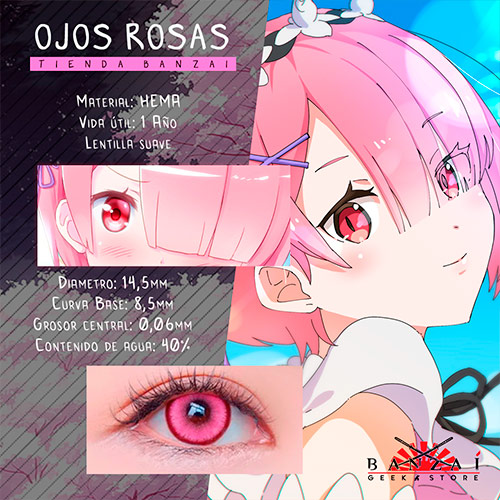 LENTILLAS ROSAS