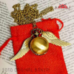 RELOJ DE BOLSILLO SNITCH DORADA (Temática de Harry Potter) - Imagen 10