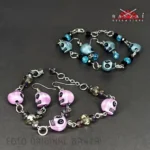 SET CALAVERA | ARETES Y PULSERA (Witch)