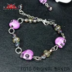 SET CALAVERA | ARETES Y PULSERA (Witch) - Imagen 3