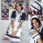 SET MAID - CINTILLO, CHOKER Y MANGAS (Cosplay)