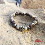 PULSERA PARA CABALLERO - PIEDRAS NATURALES Y VOLCÁNICAS (Yokai) - Imagen 6