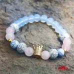 PULSERA PARA CABALLERO - PIEDRAS NATURALES Y VOLCÁNICAS (Yokai) - Imagen 8