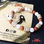PULSERA PARA CABALLERO - PIEDRAS NATURALES Y VOLCÁNICAS (Yokai) - Imagen 10