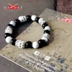PULSERA PARA CABALLERO - PIEDRAS NATURALES Y VOLCÁNICAS (Yokai) - Imagen 11