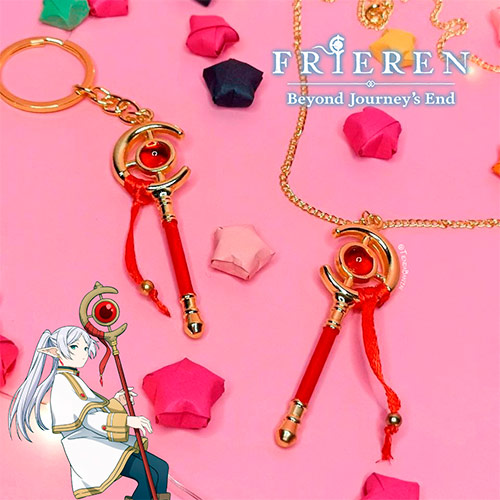 collar-llavero-frieren-001 COLLAR | LLAVERO - BACULO FRIEREN (Frieren) - Imagen 1
