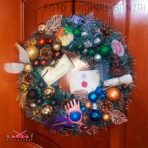 CORONA NAVIDEÑA (Harry Potter)