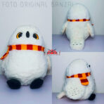 Peluche lechuza Harry potter Hedwig Grande