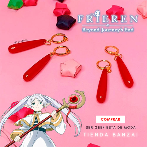 aretes-frieren-001 ARETES - FRIEREN (Frieren/Cosplay) - Imagen 1