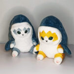 PELUCHE GATO TIBURON (Estilo Kawaii)