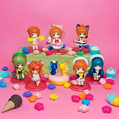 FIGURAS - SAKURA CARD CAPTOR (Estilo Anime)
